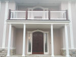 DecksNJ Front Balcony with custom railings